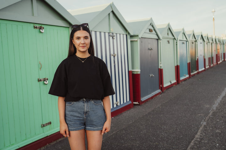 Black Oversized T Shirt