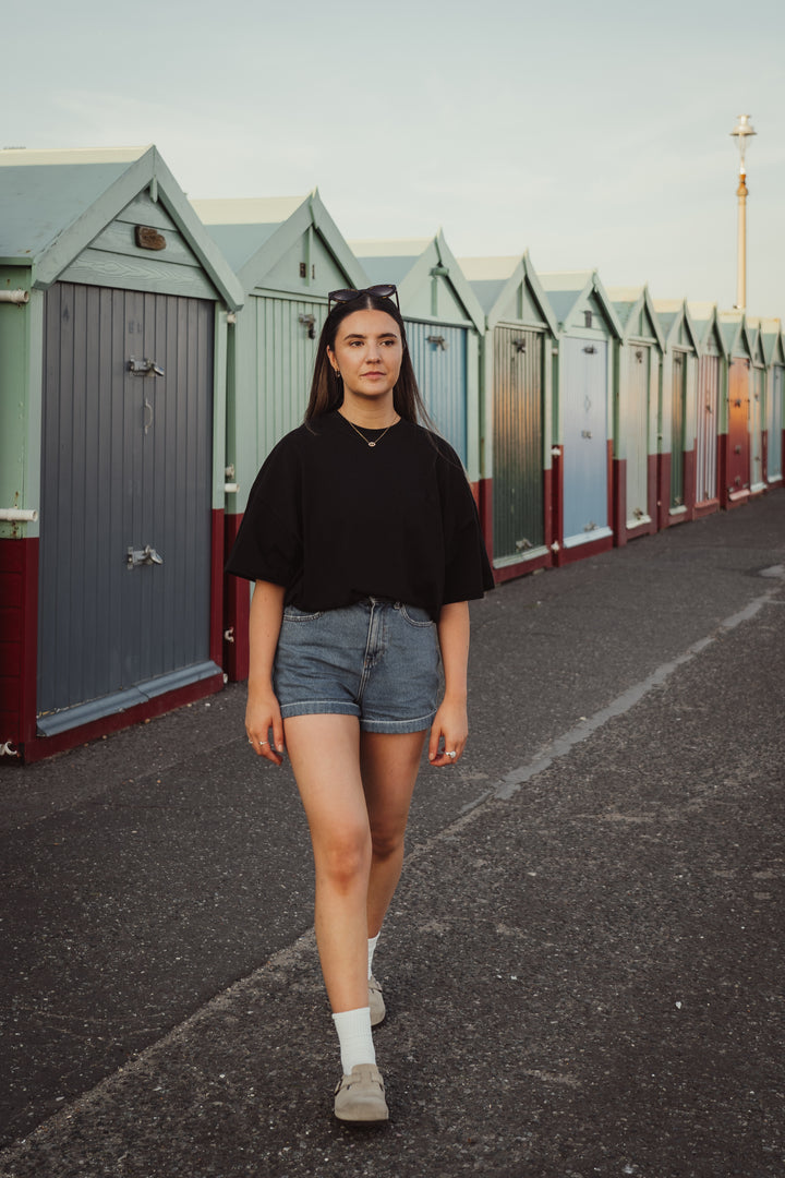 Black Oversized T Shirt