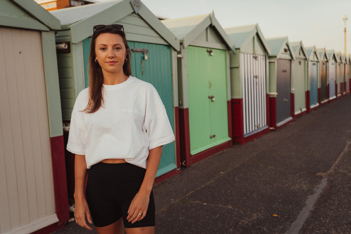 White Oversized T Shirt