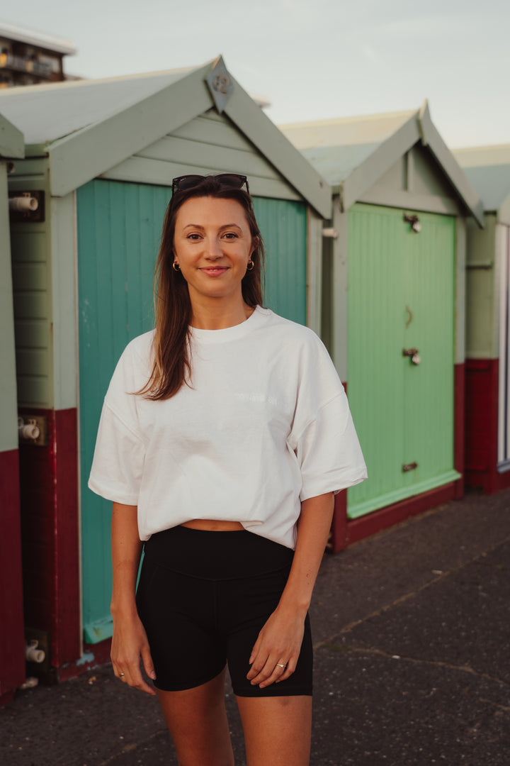 White Oversized T Shirt