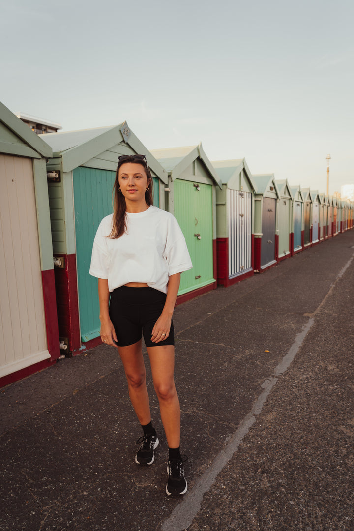 White Oversized T Shirt