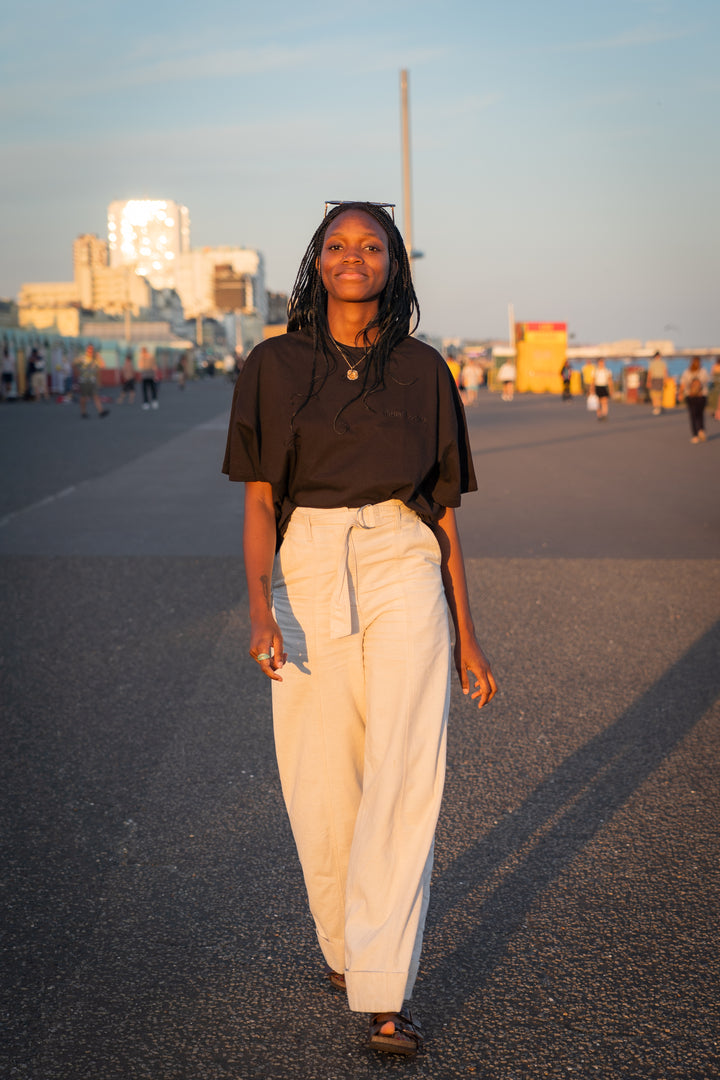 Black Oversized T Shirt